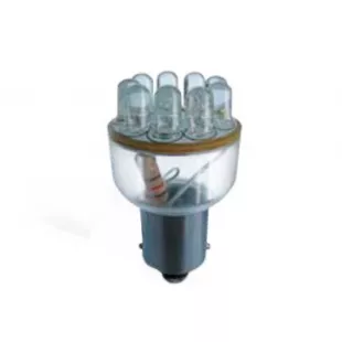 Лампы светодиодные с цоколем BA15s, 9LED фото 1