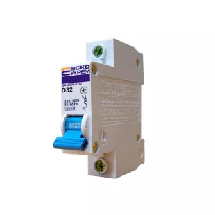 Выключатель УКРЕМ ВА-2006 1р 32А АсКо фото 1